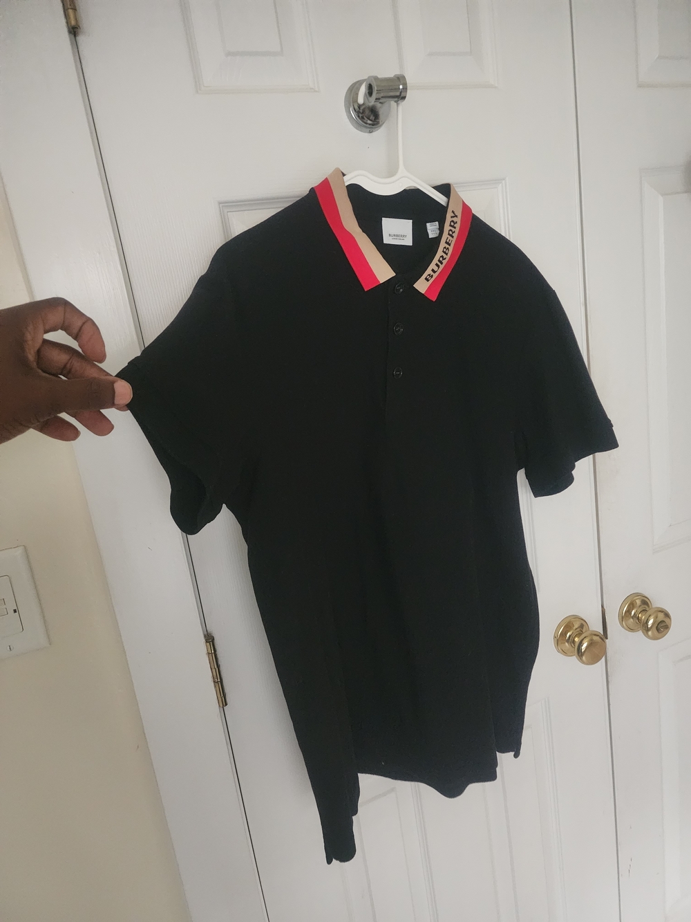 Burberry Edney Cotton Polo Shirt - Picture 6 of 8